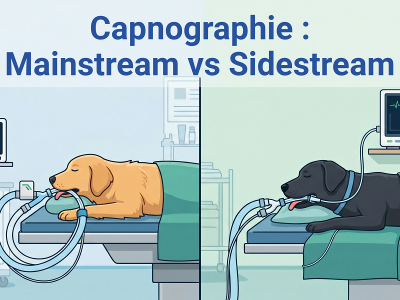 Capnographie : Mainstream vs Sidestream